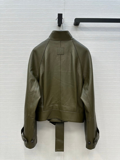 25fw leather jacket