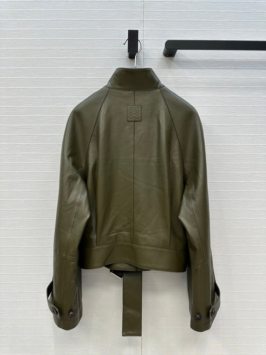 25fw leather jacket