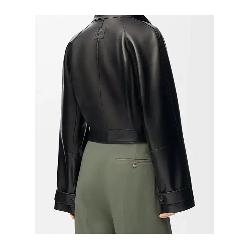 25fw leather jacket