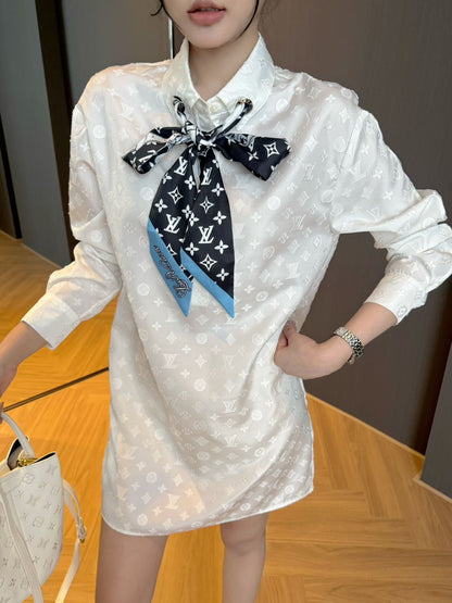25fw printed dress