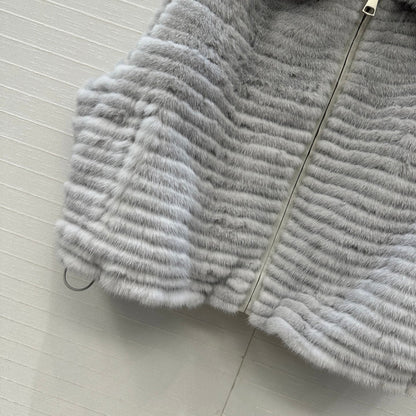 25fw fur vest