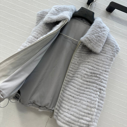 25fw fur vest