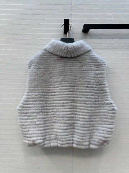 25fw fur vest