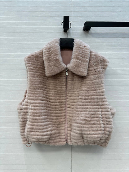 25fw fur vest
