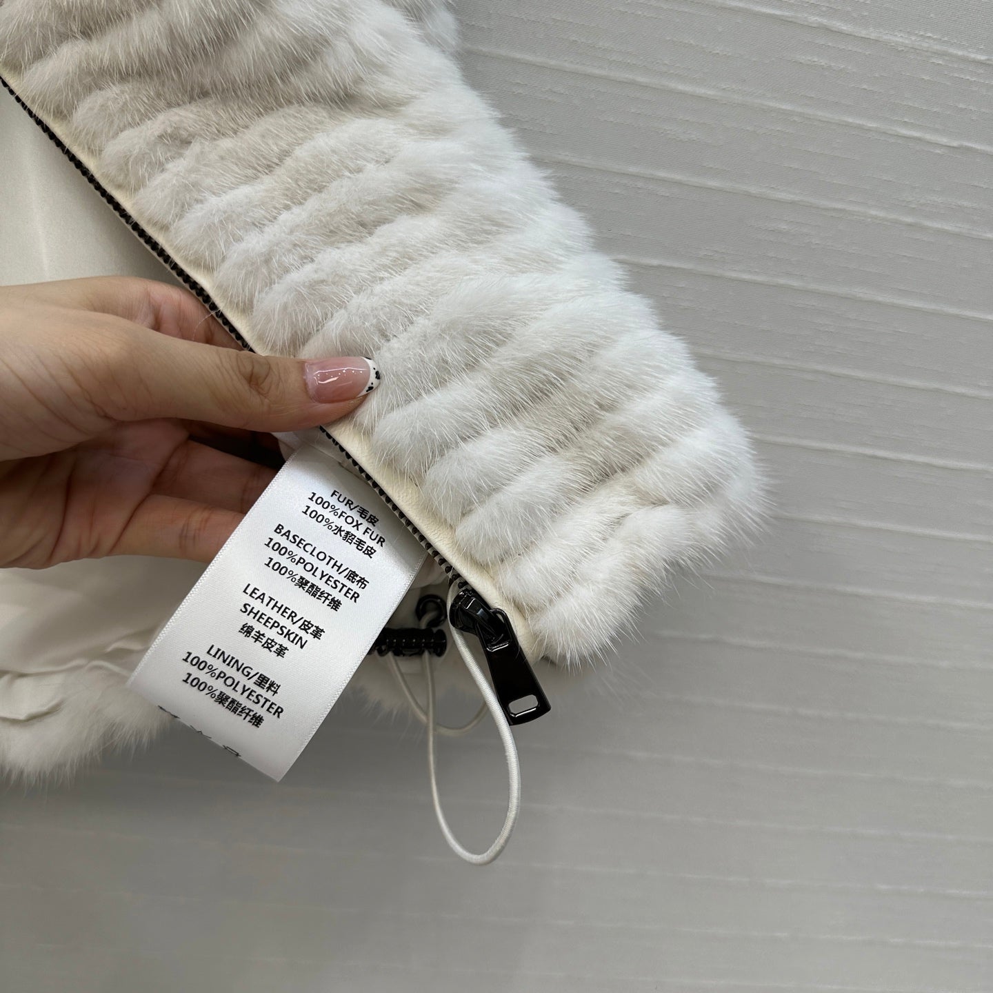 25fw fur vest