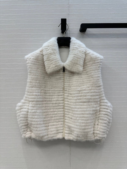 25fw fur vest