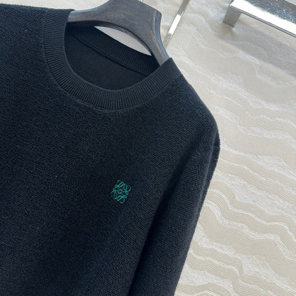 25fw embroidered sweater