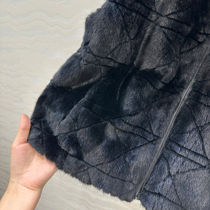25fw sheepskin vest
