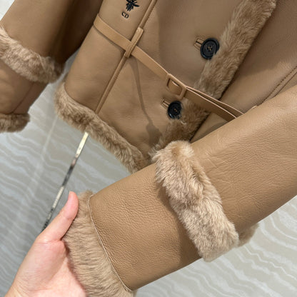 25fw embroidered coat