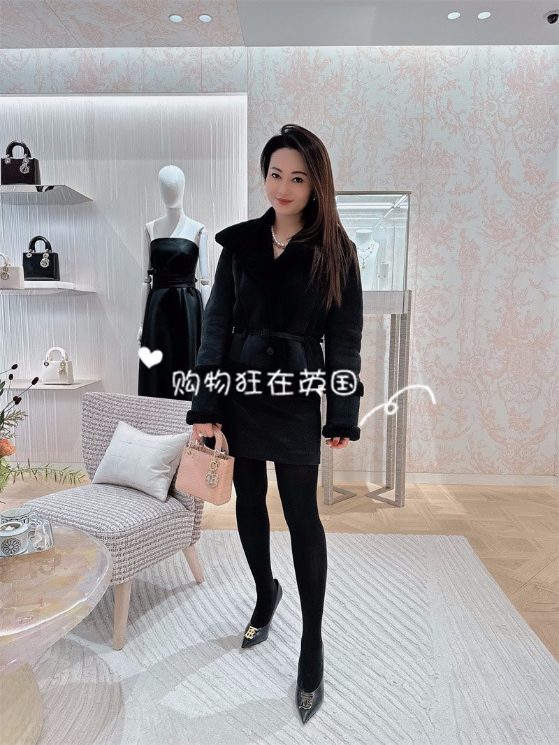 25fw embroidered coat