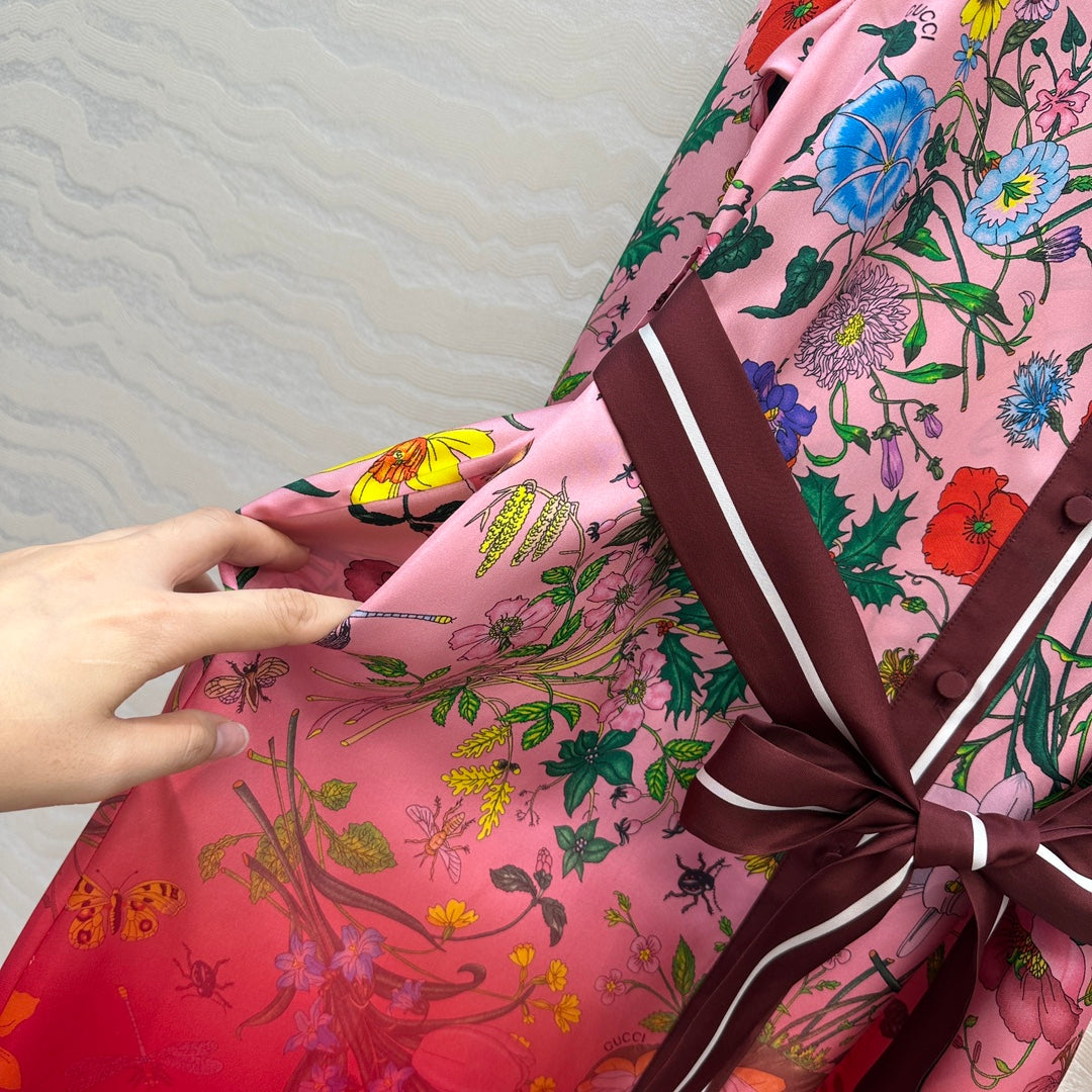 25fw silk dress