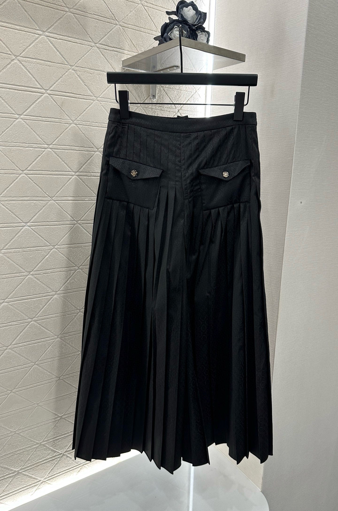 25fw new pleated shirt pants skirt suit