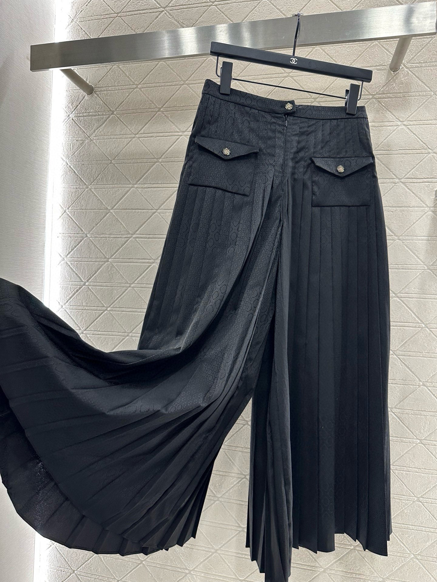25fw new pleated shirt pants skirt suit