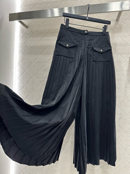 25fw new pleated shirt pants skirt suit