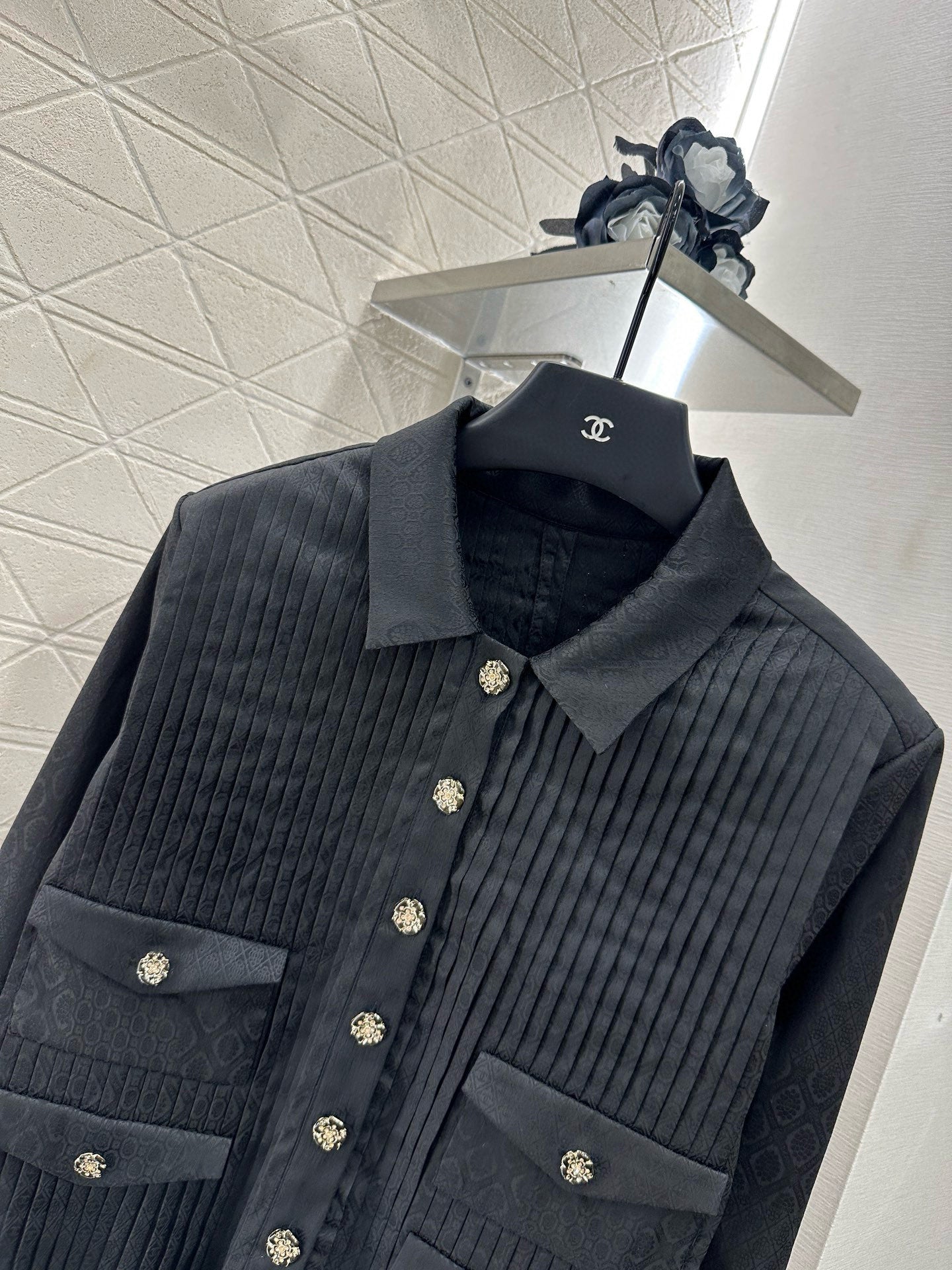 25fw new pleated shirt pants skirt suit