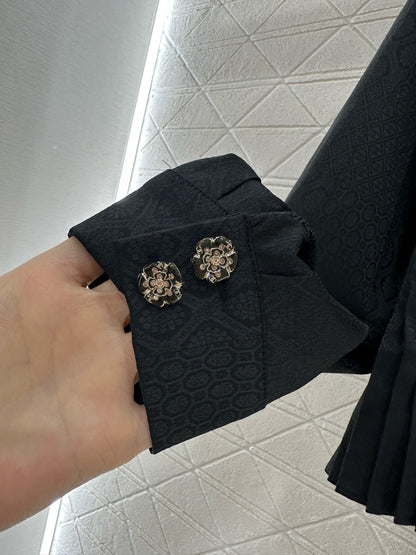 25fw new pleated shirt pants skirt suit