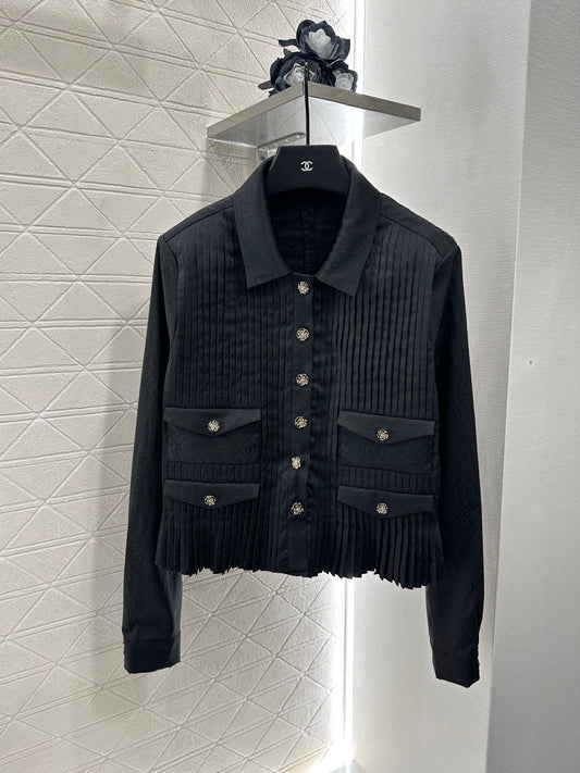 25fw new pleated shirt pants skirt suit