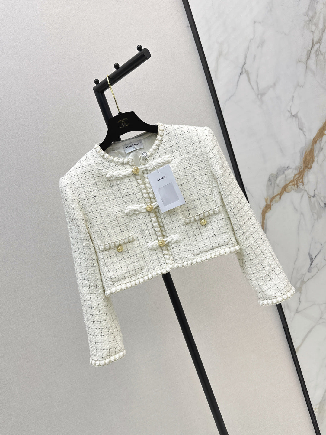 25fw new woven button coat