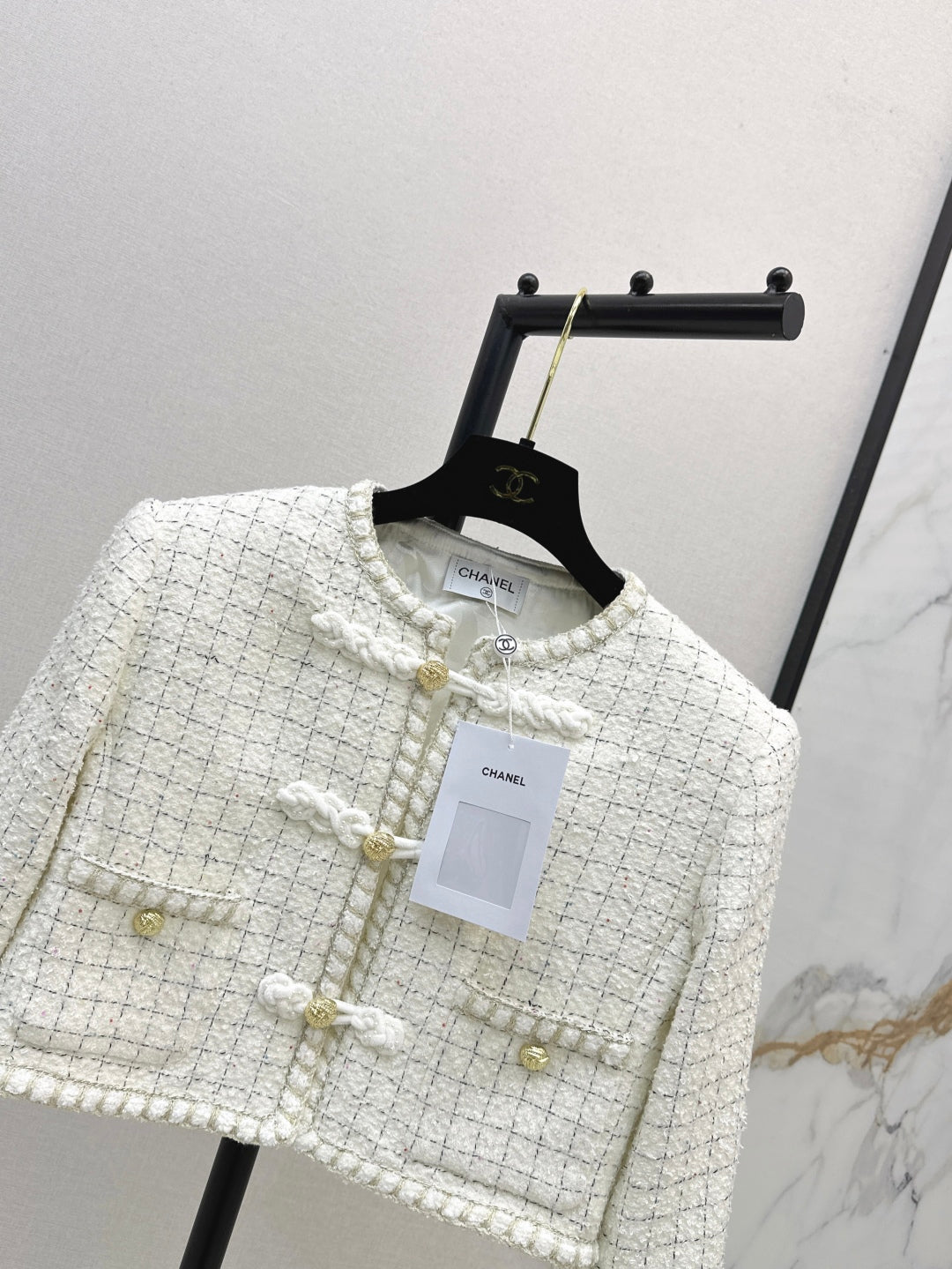 25fw new woven button coat
