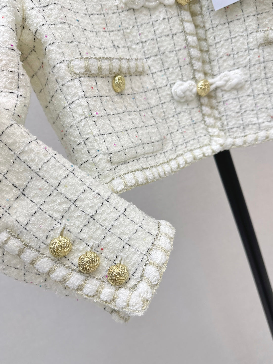 25fw new woven button coat