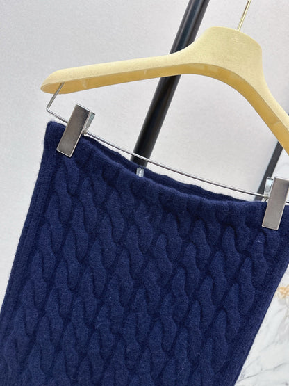 Cable Knit Tube Top