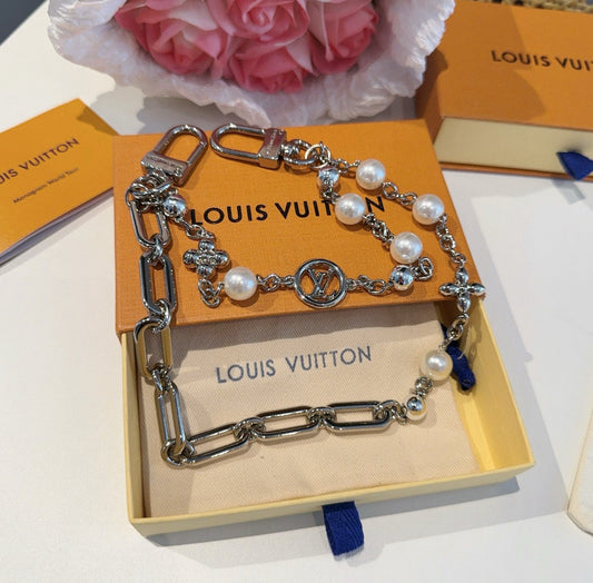Keychain bag hanging chain Figaro belt chain
