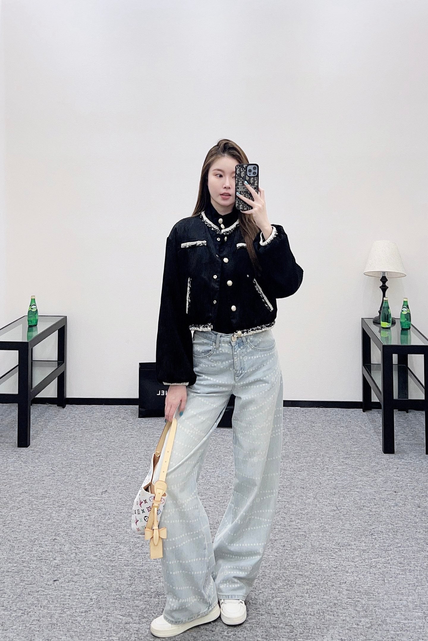 hem corduroy jacket