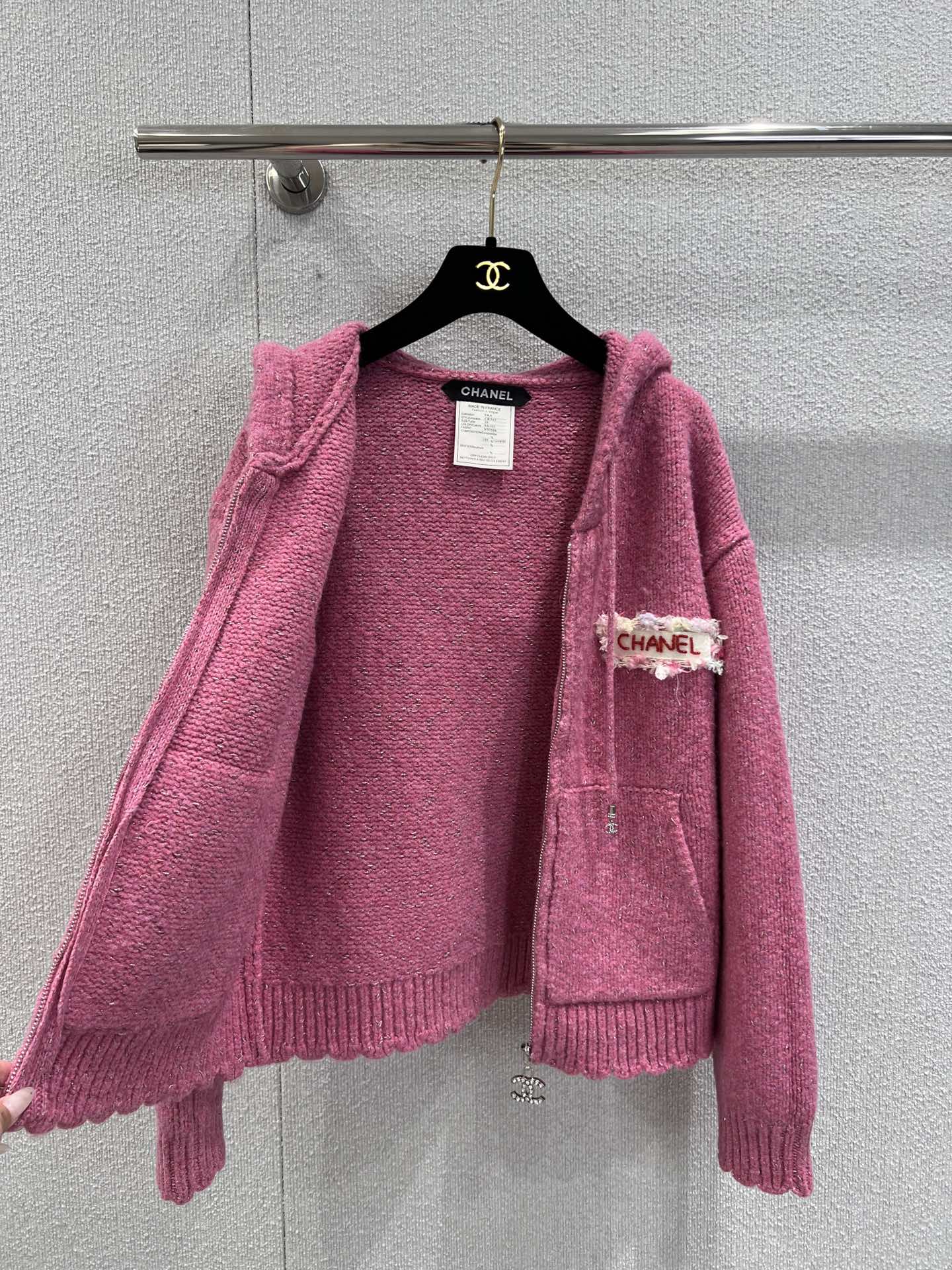 Vintage Collection Hooded Cashmere Cardigan